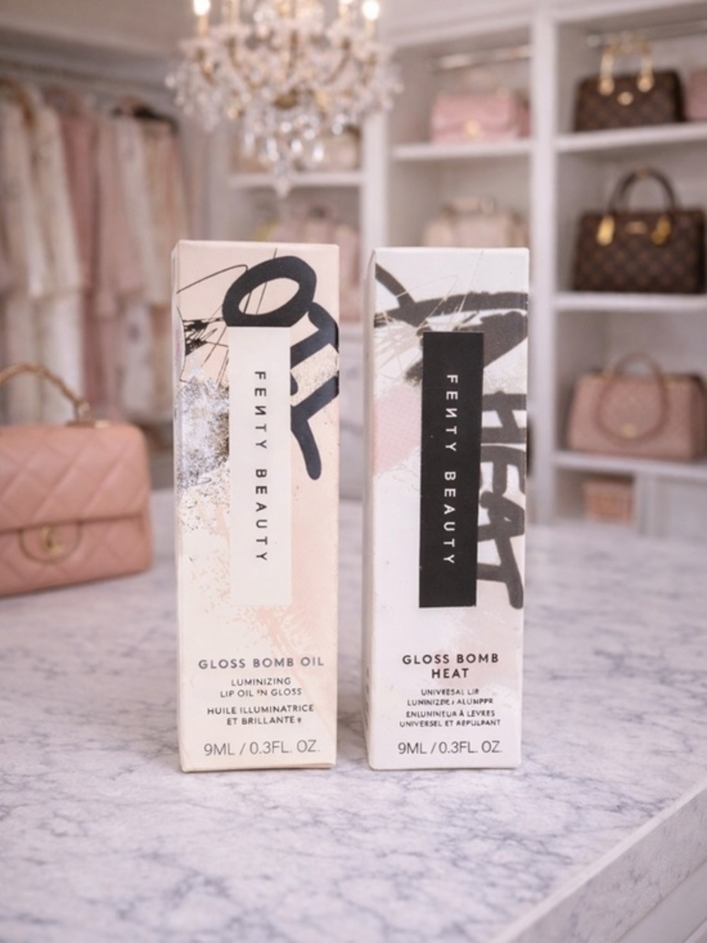 🎀 Curated Fenty Beauty Gloss Bomb Duo – Hot Chocolit Heat 04 + Superfine Suga 07